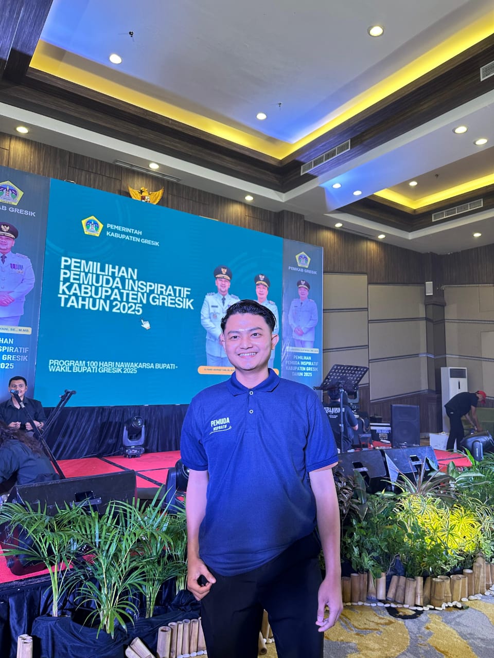 Bahrul Ulum, Pemuda Desa Lowayu Tawarkan Solusi Energi Terbarukan di Ajang Pemuda Inspiratif Gresik 2025