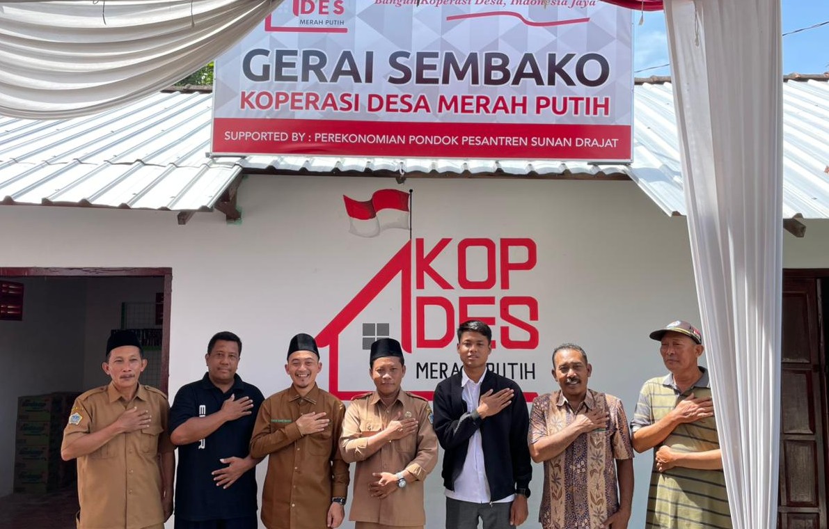 KDMP Lowayu Resmi Buka Gerai Sembako, Gandeng Toserba Sunan Drajat
