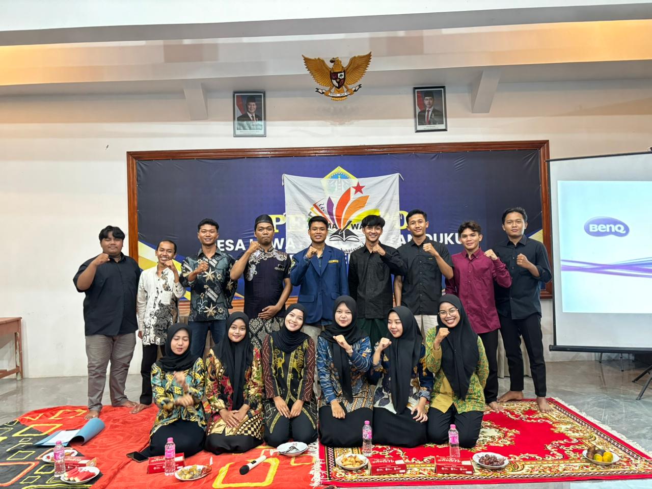 Gerakan Mahasiswa Lowayu (GEMA Lowayu) Rayakan Harlah ke-9 dan Lantik Pengurus Baru di Balaidesa Lowayu